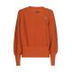Losvallende pull met kraagdetail Losvallende pull met kraagdetail
