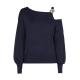 lurex pull met schoudereffect lurex pull met schoudereffect