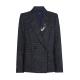 City blazer met afneembaar speld City blazer met afneembaar speld